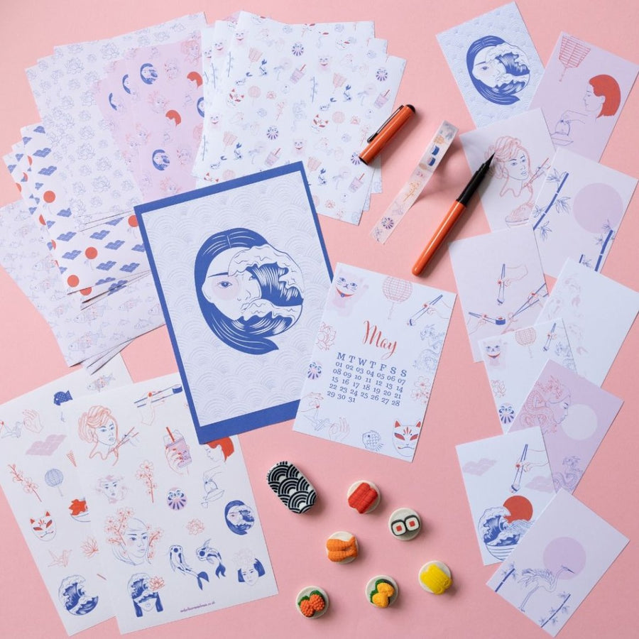 Japan Rowan Berry Stationery Subscription Box - Under the Rowan Trees