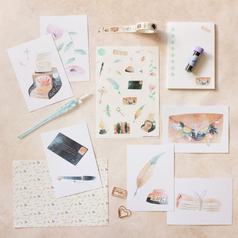 The Watercolour Writer Rowan Berry Box - Under the Rowan Trees
