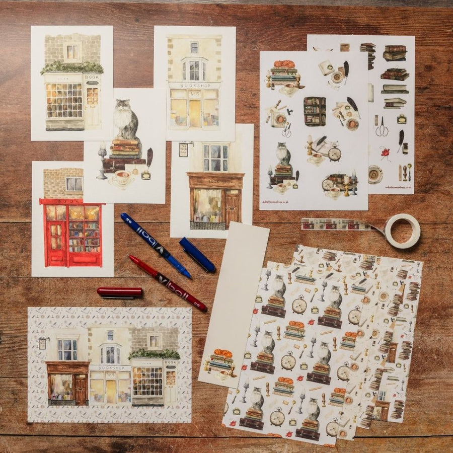 Cosy Bookshop Rowan Berry Box Contents - Under the Rowan Trees