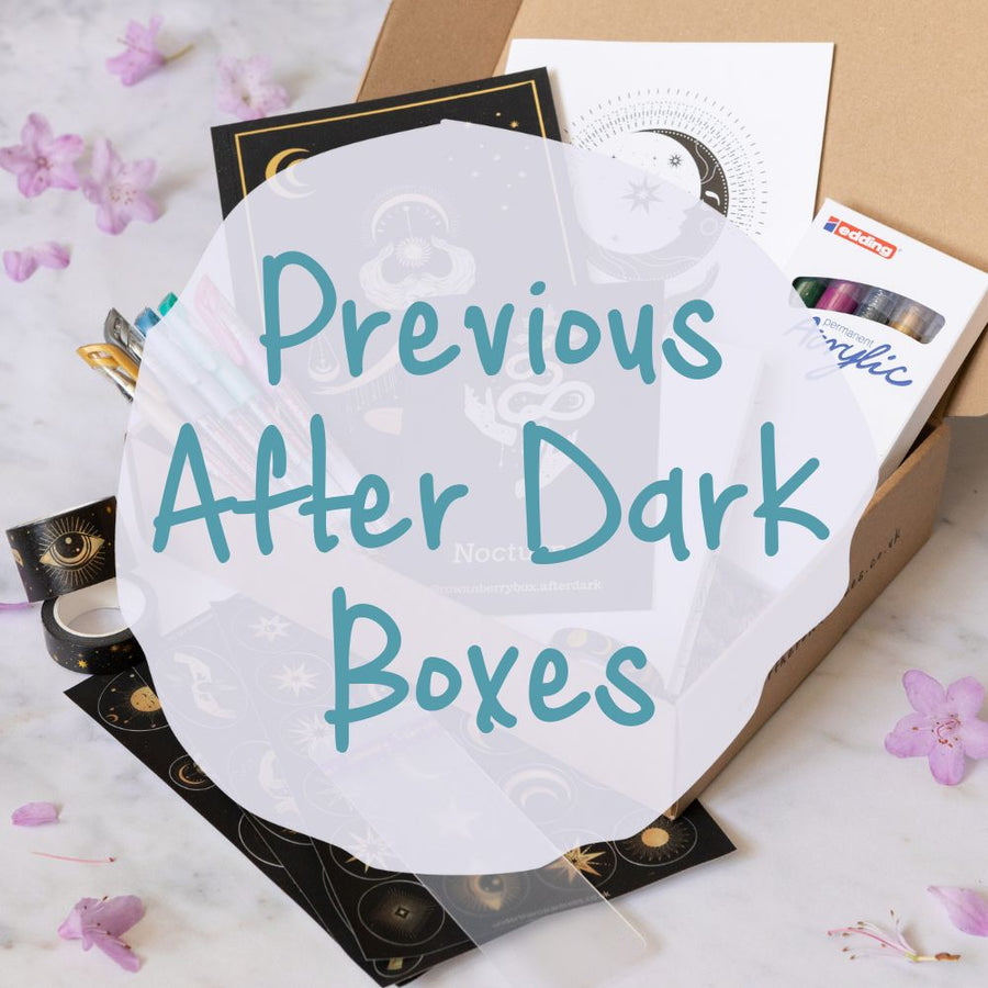 After Dark Boxes - Ready to Post - Under the Rowan Trees