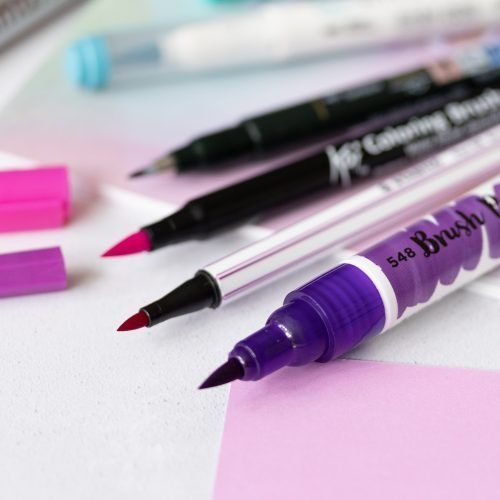 Brush Lettering Supplies - Under the Rowan Trees