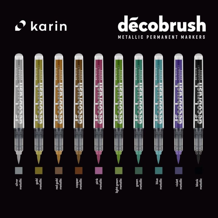 Metallic Brush Pens - Karin