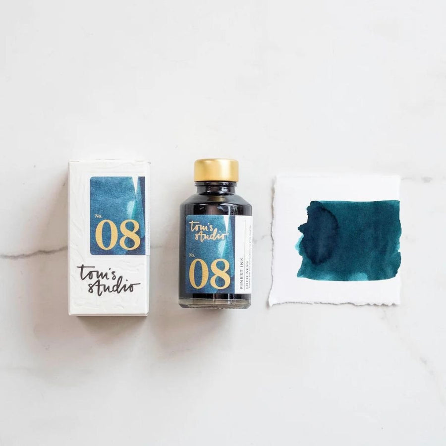 Fountain Pen Ink 50ml - Tom's Studio-Fountain Pen Inks-Tom's Studio-Deep Black