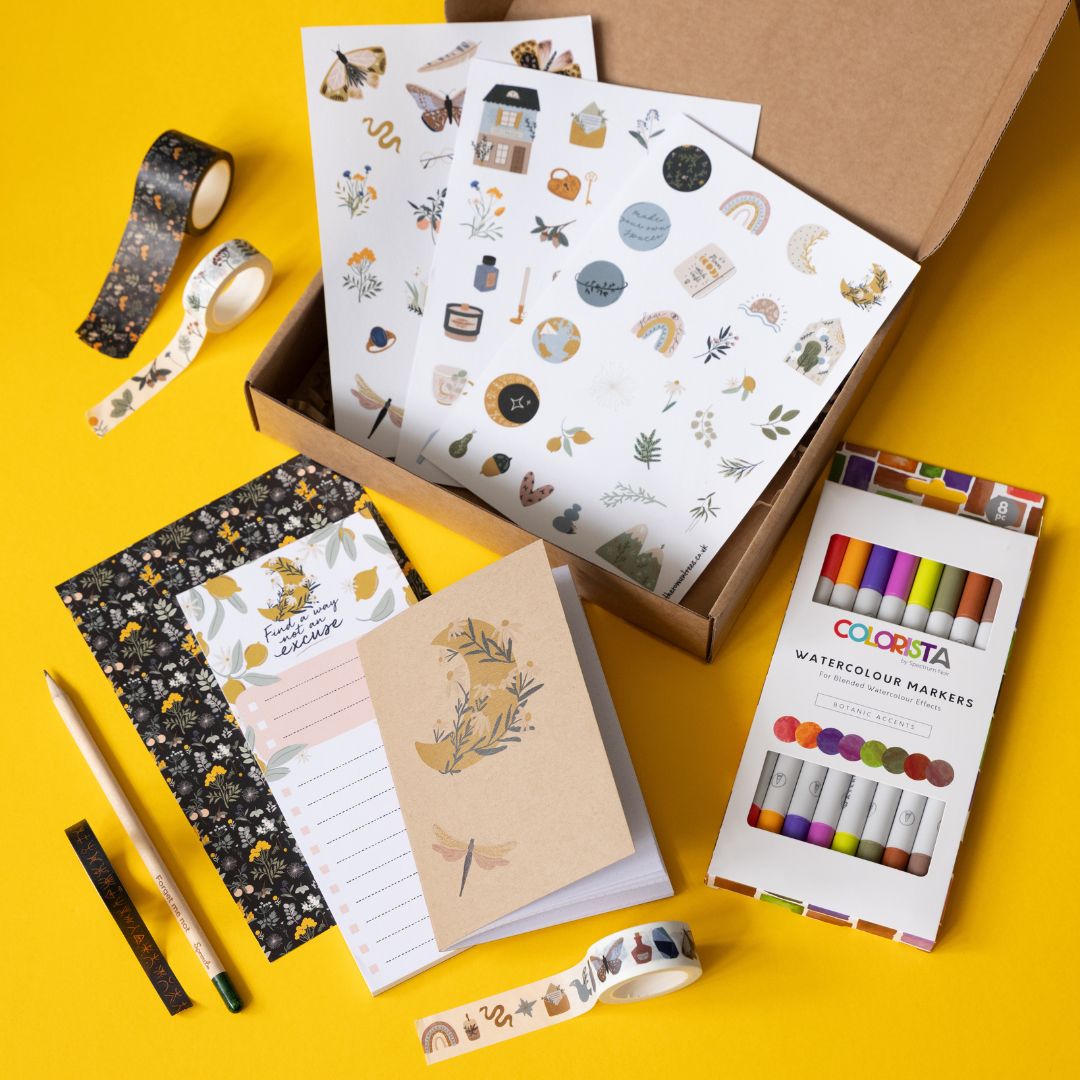 Botany After Dark Stationery Box - Under the Rowan Trees
