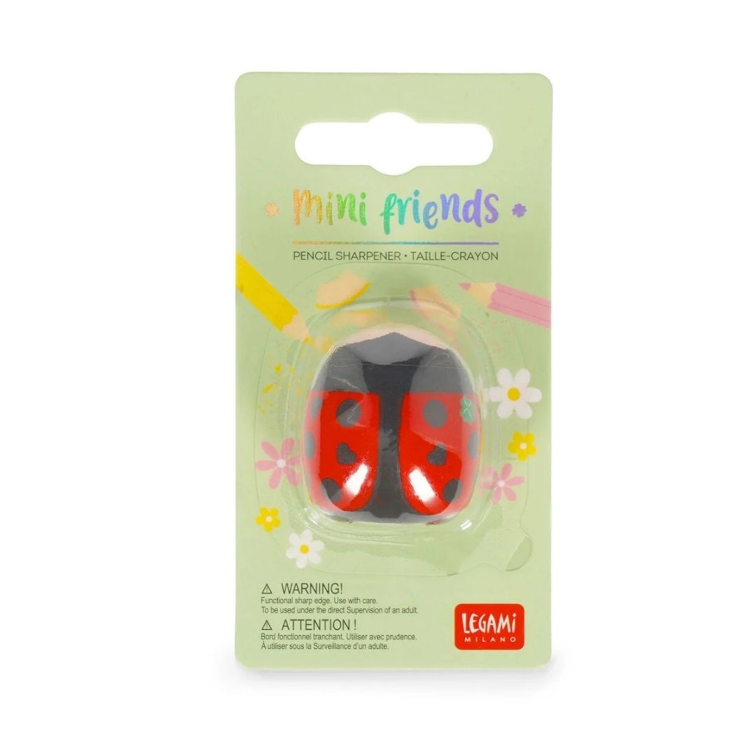 Ladybug Pencil Sharpener- Mini Friends