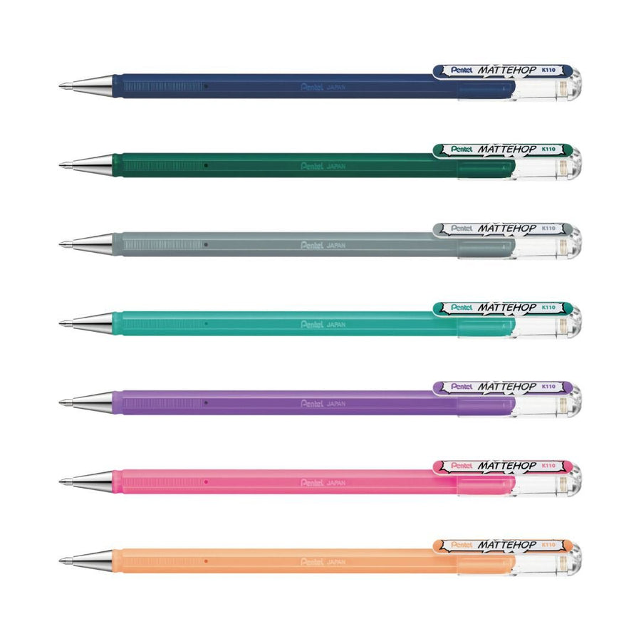Pentel Mattehop Enchantment Set of 7 - Under the Rowan Trees