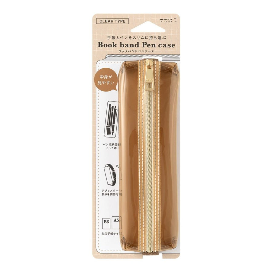 Midori Book Band Pen Case (B6-A5)