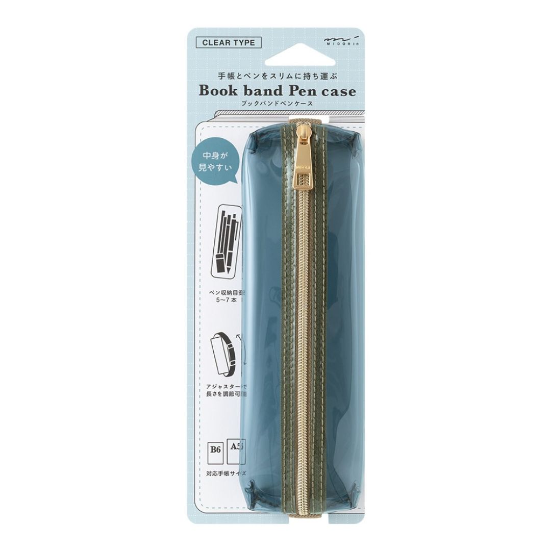 Midori Book Band Pen Case (B6-A5)