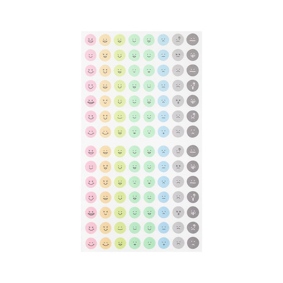 Midori PET Stickers Feeling Face