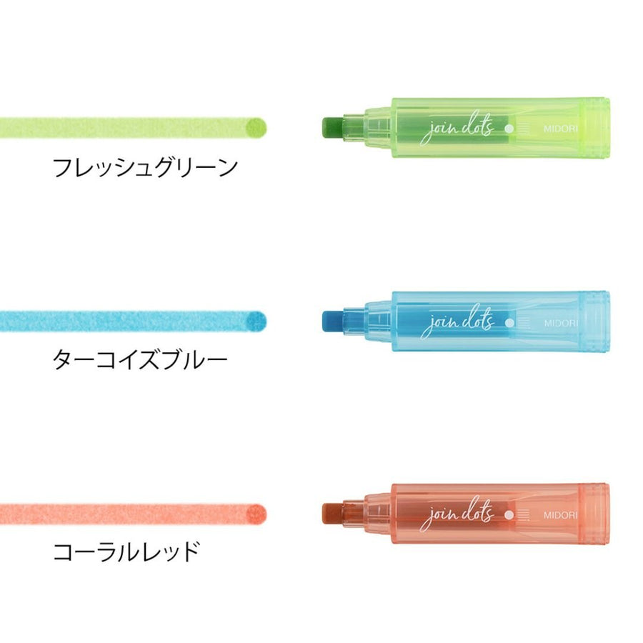 Dots Connection Pen Midori - Bright - Under the Rowan Trees