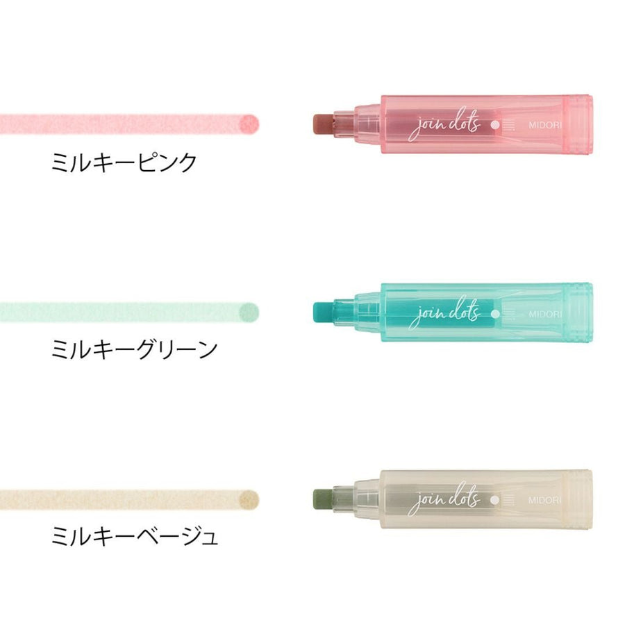 Dots Connection Pen Midori - Milky - Under the Rowan Trees