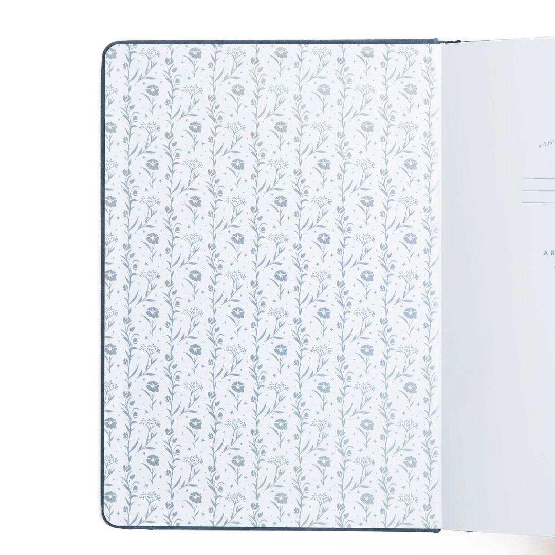 Moonlit Garden Square Dotted Journal - Under the Rowan Trees