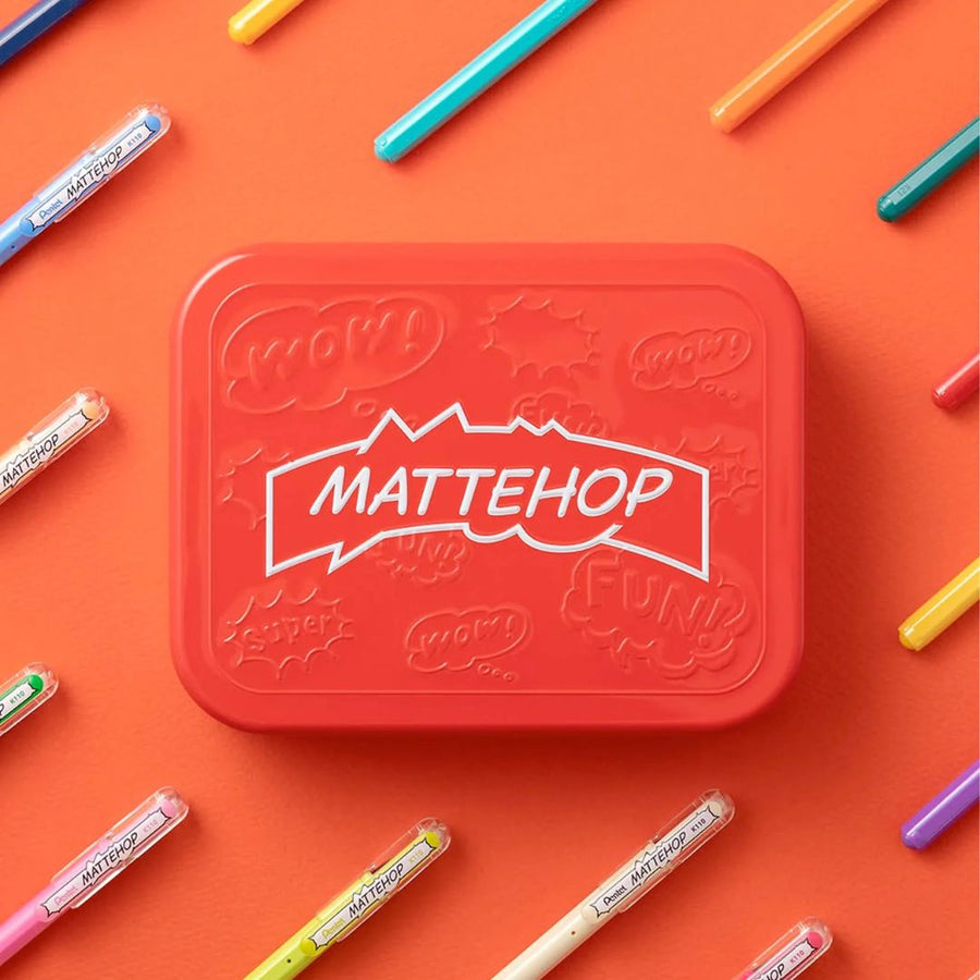 Pentel Mattehop Tin of 21 - Under the Rowan Trees