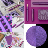Purple Stationery