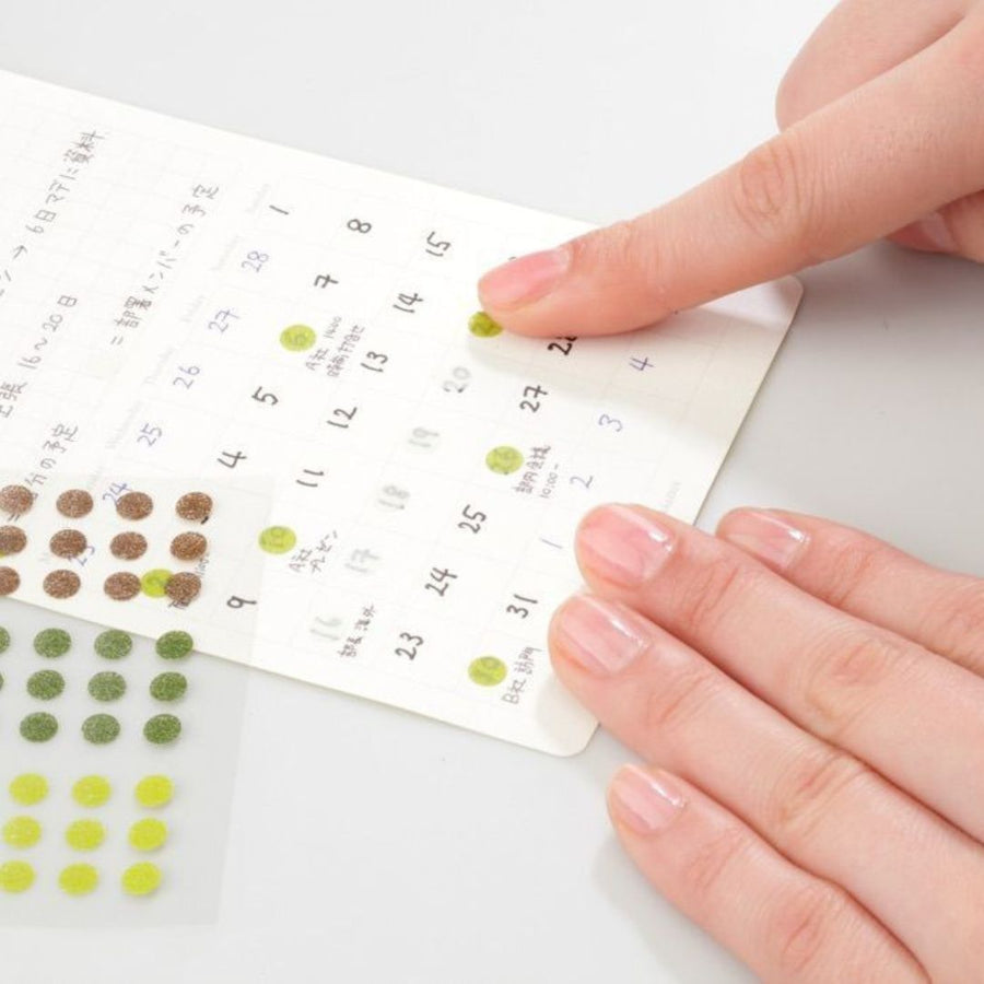 Stalogy Masking Dots Colour-Coding Planner Stickers-Stickers-Stalogy-Pale