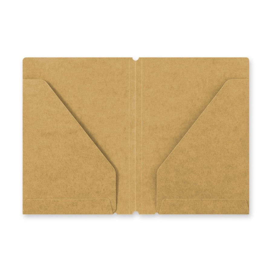 TRAVELER'S notebook Passport Size Refill 010 Kraft Paper Folder - TRAVELER'S COMPANY