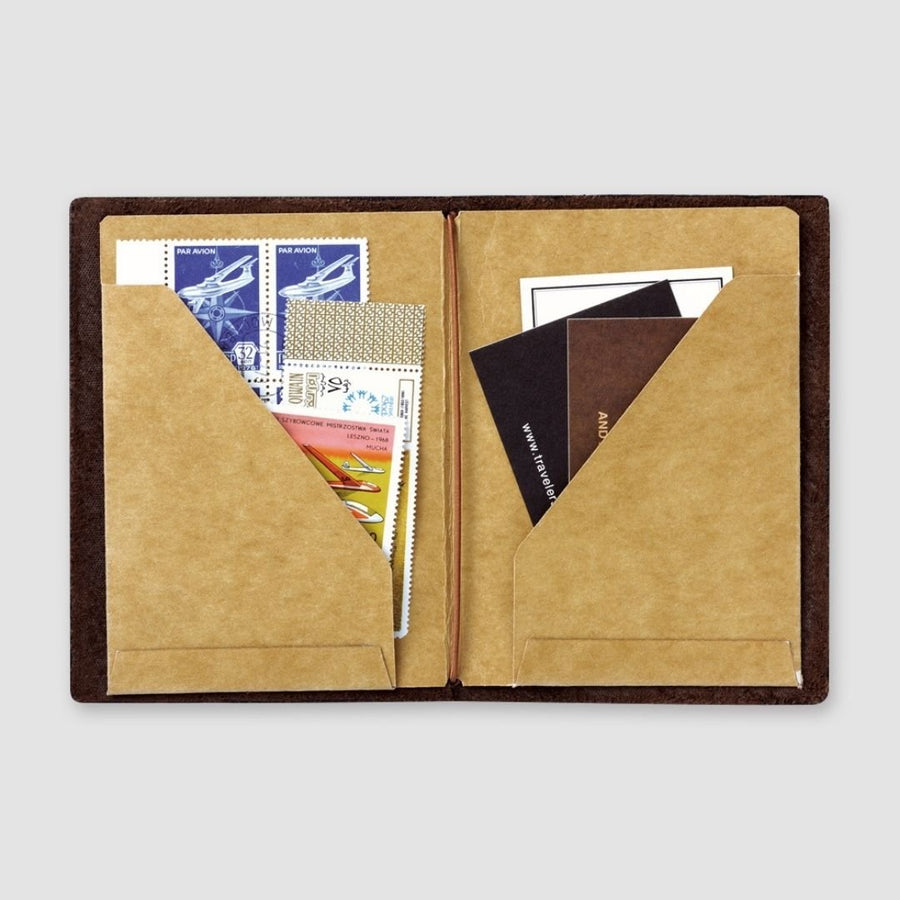 TRAVELER'S notebook Passport Size Refill 010 Kraft Paper Folder - TRAVELER'S COMPANY