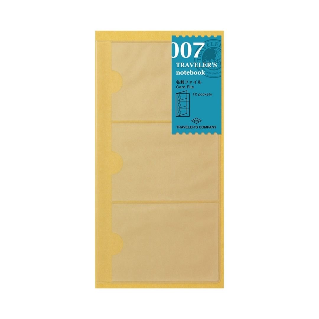 TRAVELER's notebook Standard Refills 007 Card File - TRAVELER'S COMPANY