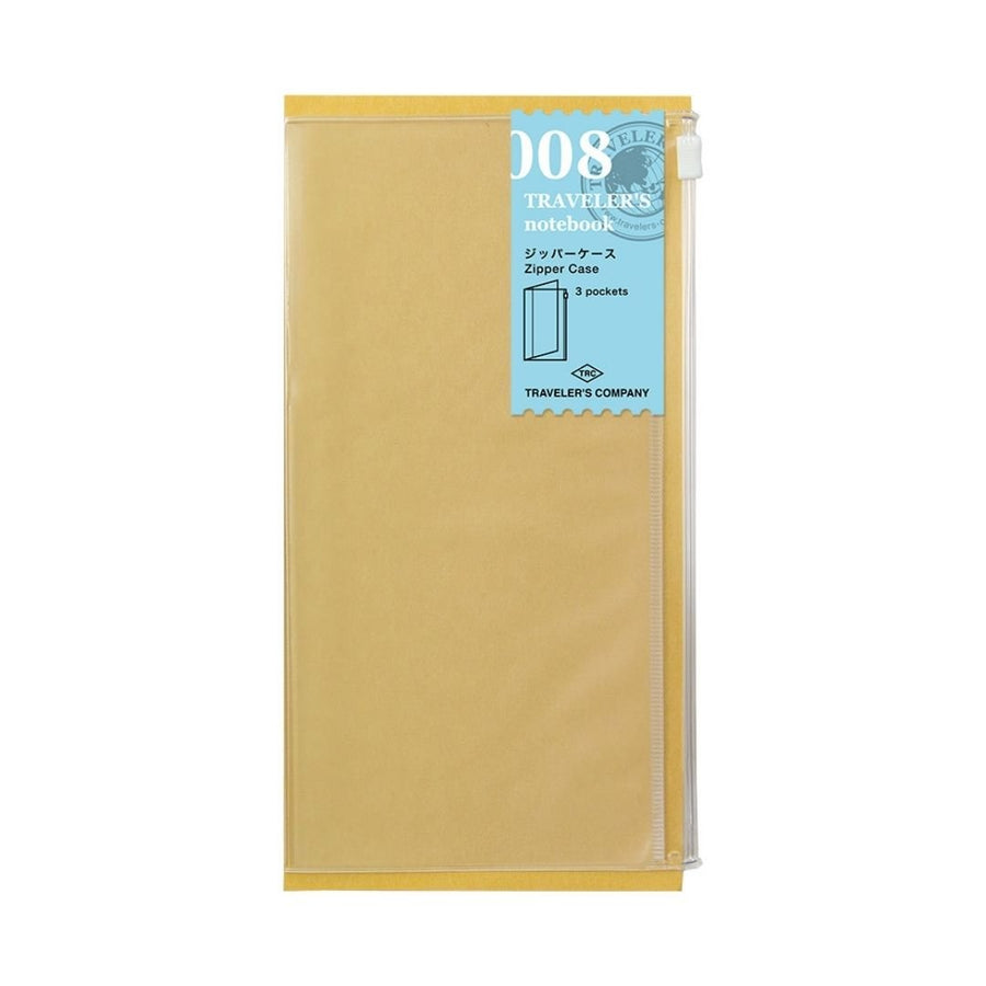 TRAVELER's notebook Standard Refills 008 Zipper Pocket - TRAVELER'S COMPANY