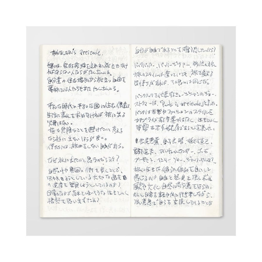 TRAVELER's notebook Standard Refills 013 Lightweight Paper - TRAVELER'S COMPANY