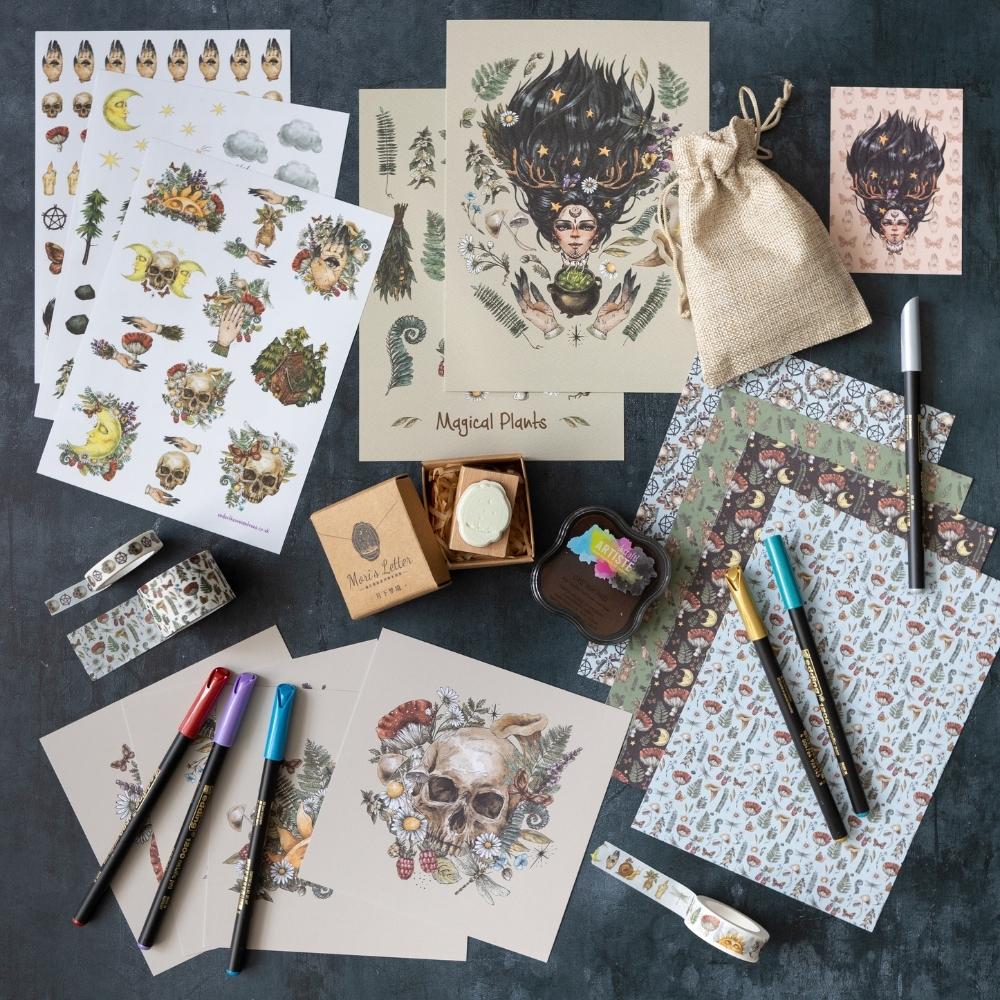 Wicca After Dark Stationery Gift Box