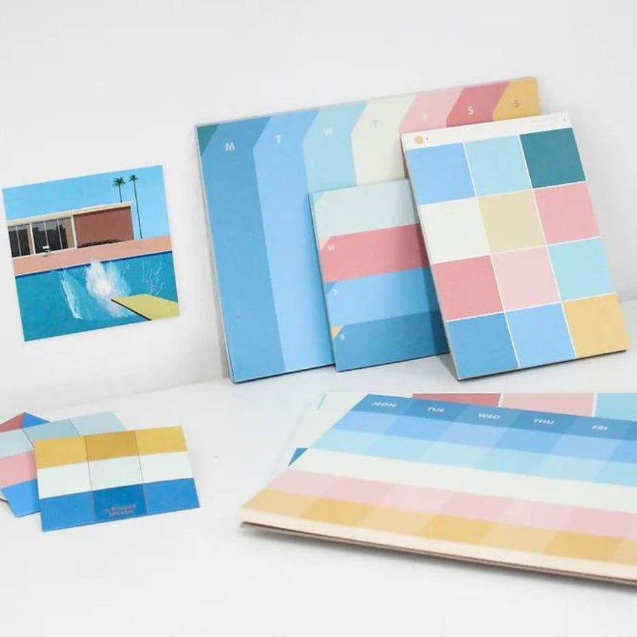 Weekly Deskpad - Paperways Palette-Notepads-Paperways-Girl With Hair Ribbon