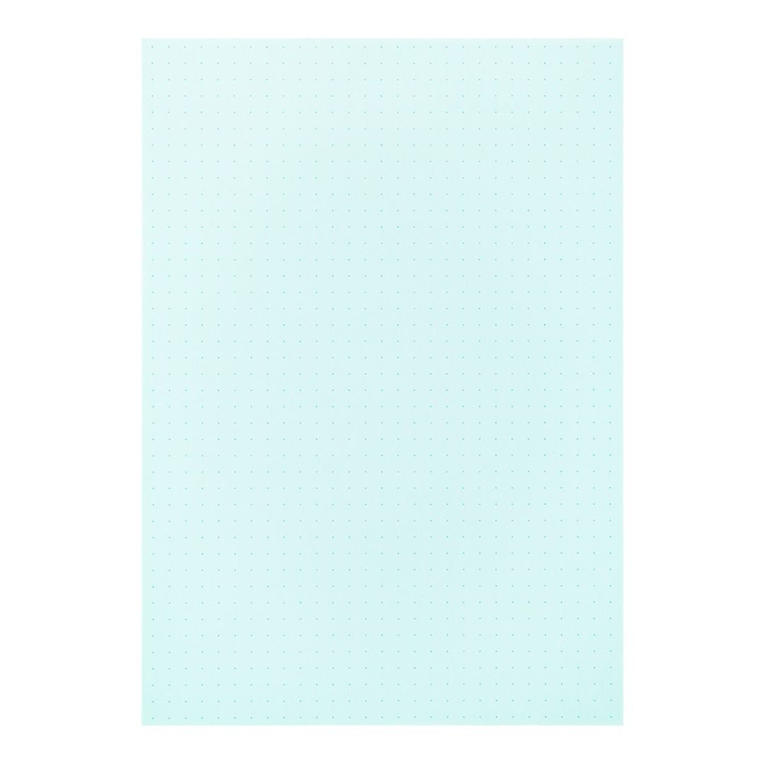 A5 Colour Dot Pad - Midori - Light Blue - Under the Rowan Trees