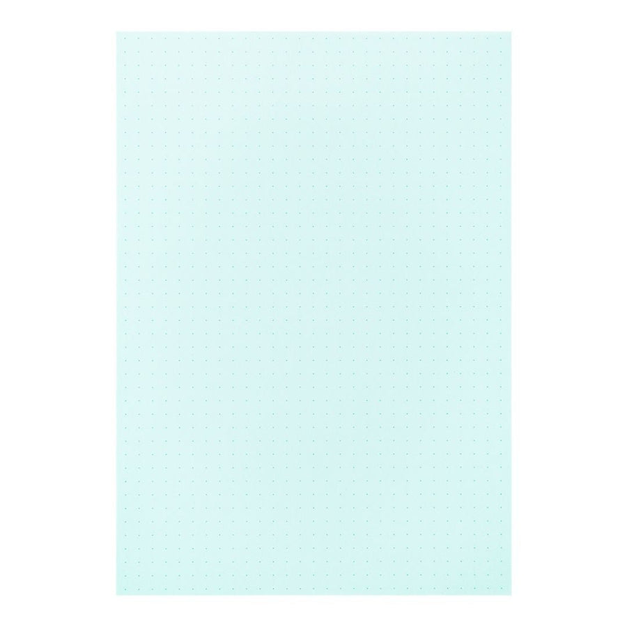 A5 Colour Dot Pad - Midori - Light Blue - Under the Rowan Trees