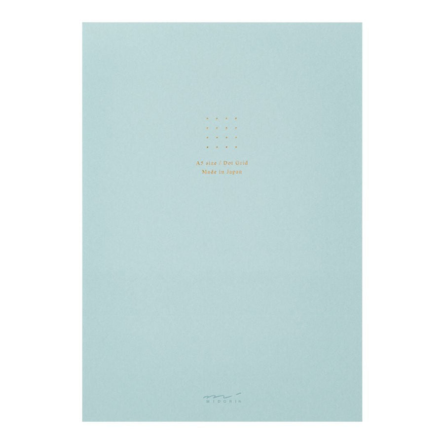 A5 Colour Dot Pad - Midori - Light Blue - Under the Rowan Trees