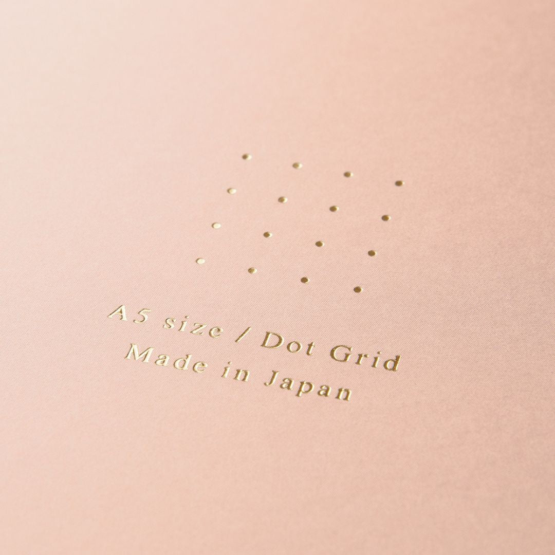 A5 Colour Dot Pad - Midori - Light Pink - Under the Rowan Trees