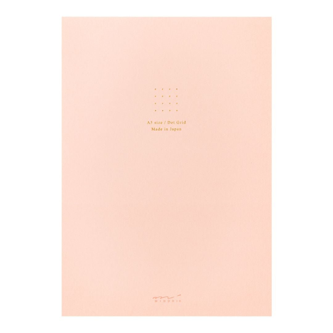A5 Colour Dot Pad - Midori - Light Pink - Under the Rowan Trees
