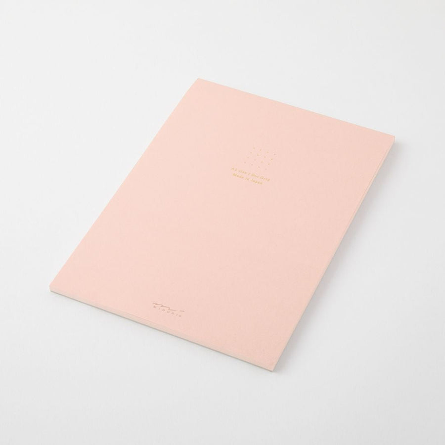 A5 Colour Dot Pad - Midori - Light Pink - Under the Rowan Trees