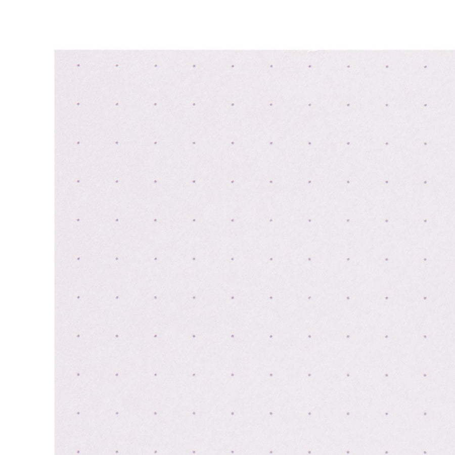 A5 Colour Dot Pad - Midori - Light Purple - Under the Rowan Trees
