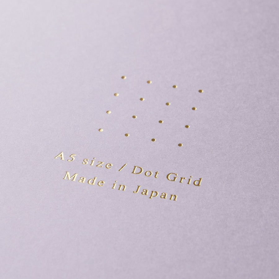 A5 Colour Dot Pad - Midori - Light Purple - Under the Rowan Trees