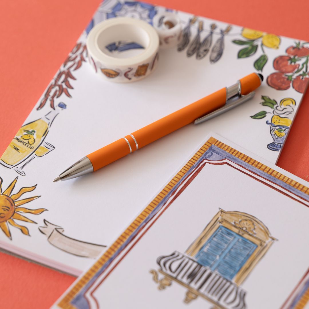A5 Notepad Italian Summer - Under the Rowan Trees