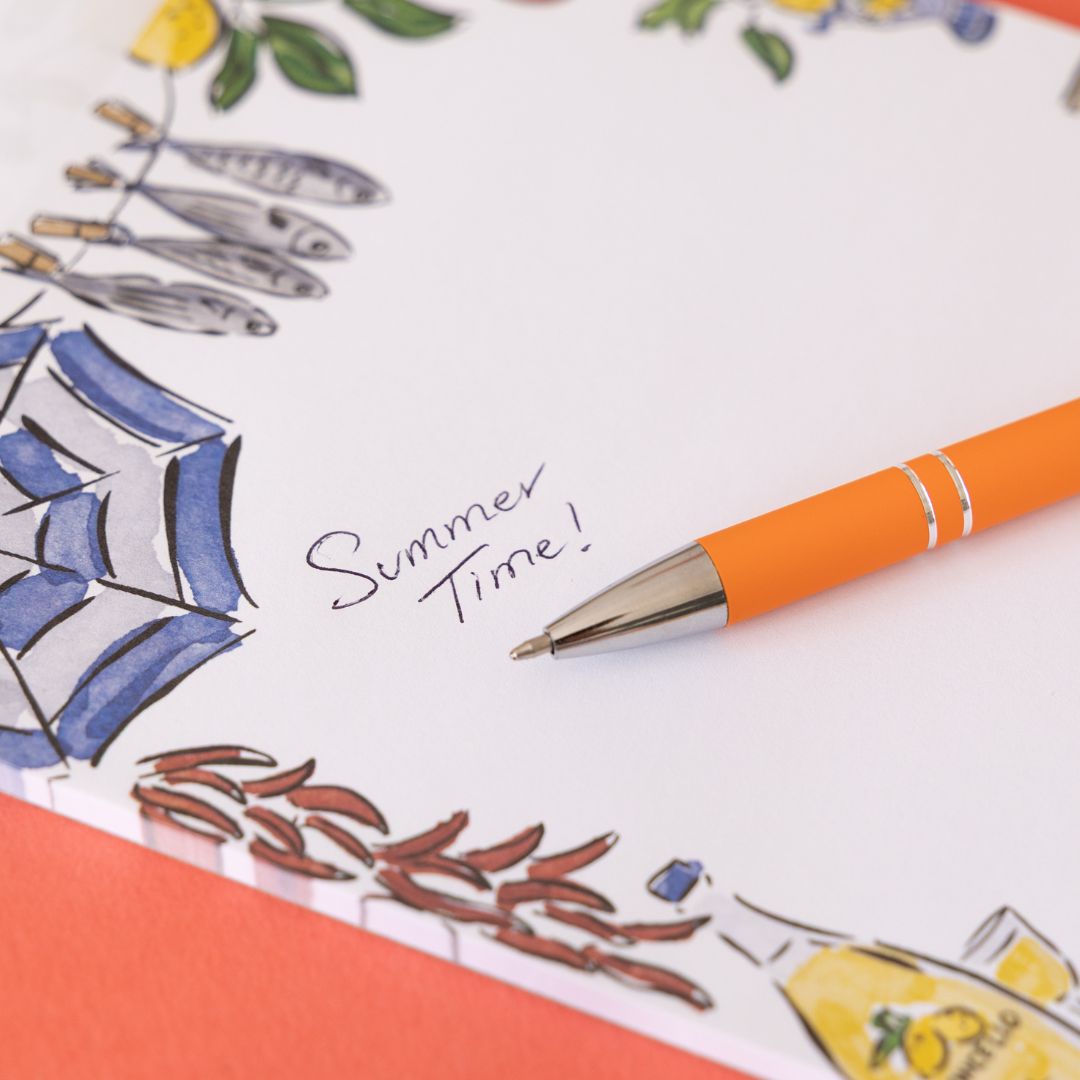 A5 Notepad Italian Summer - Under the Rowan Trees