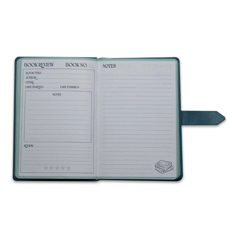 A5 Reading Journal - A Book A Day Keeps Reality Away - Half Moon Bay