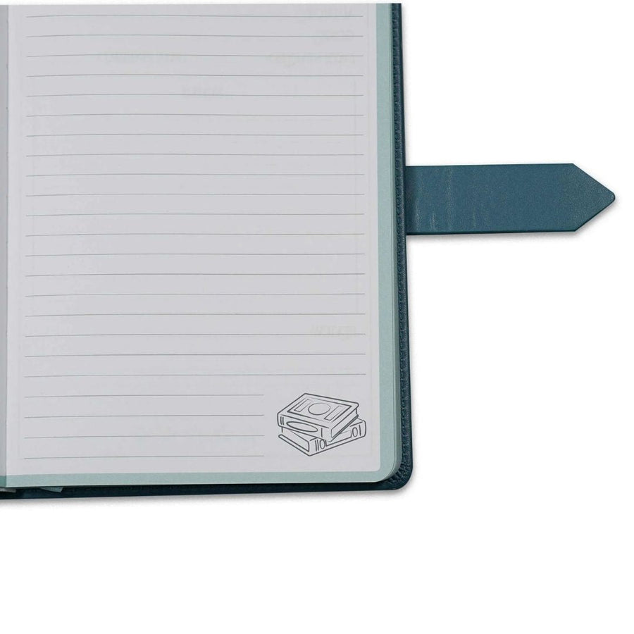 A5 Reading Journal - A Book A Day Keeps Reality Away - Half Moon Bay