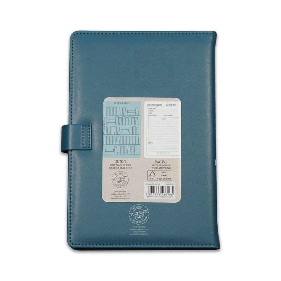 A5 Reading Journal - A Book A Day Keeps Reality Away - Half Moon Bay