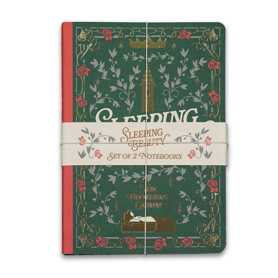 A5 Sleeping Beauty Lined Notebooks - Set of 2 - Half Moon Bay