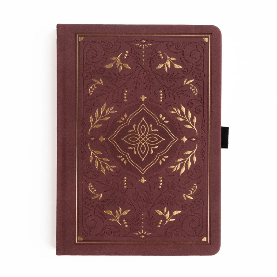 A5 Storybook in Plum Journal - Archer & Olive - Dot Grid - Archer & Olive
