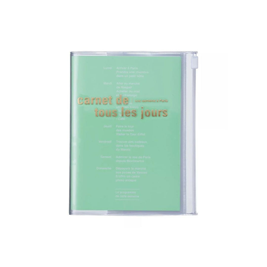 A6 Days Notebook - Tous Les Jours-Notebooks-Mark's Inc.-Mint