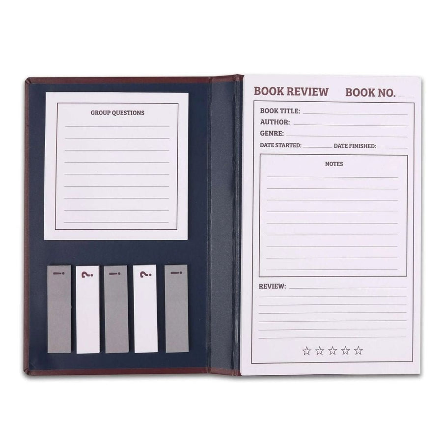 A6 My Book Review Notes Set - Half Moon Bay