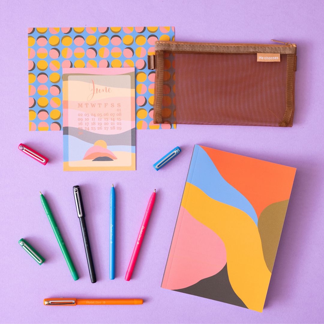 Abstract Stationery Gift Box - Under the Rowan Trees