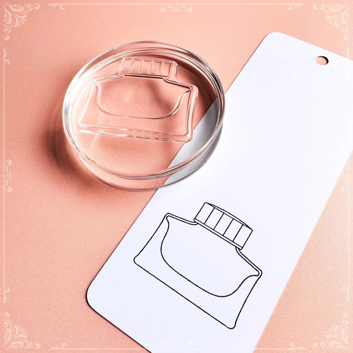 Acrylic Stamp Block Round - Felicity's Attic