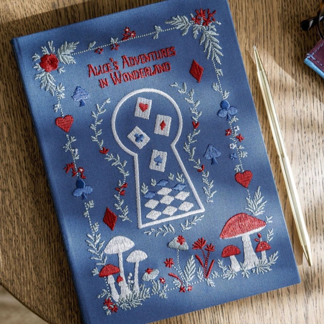Alice's Adventures A5 Lined Journal - Portico Designs