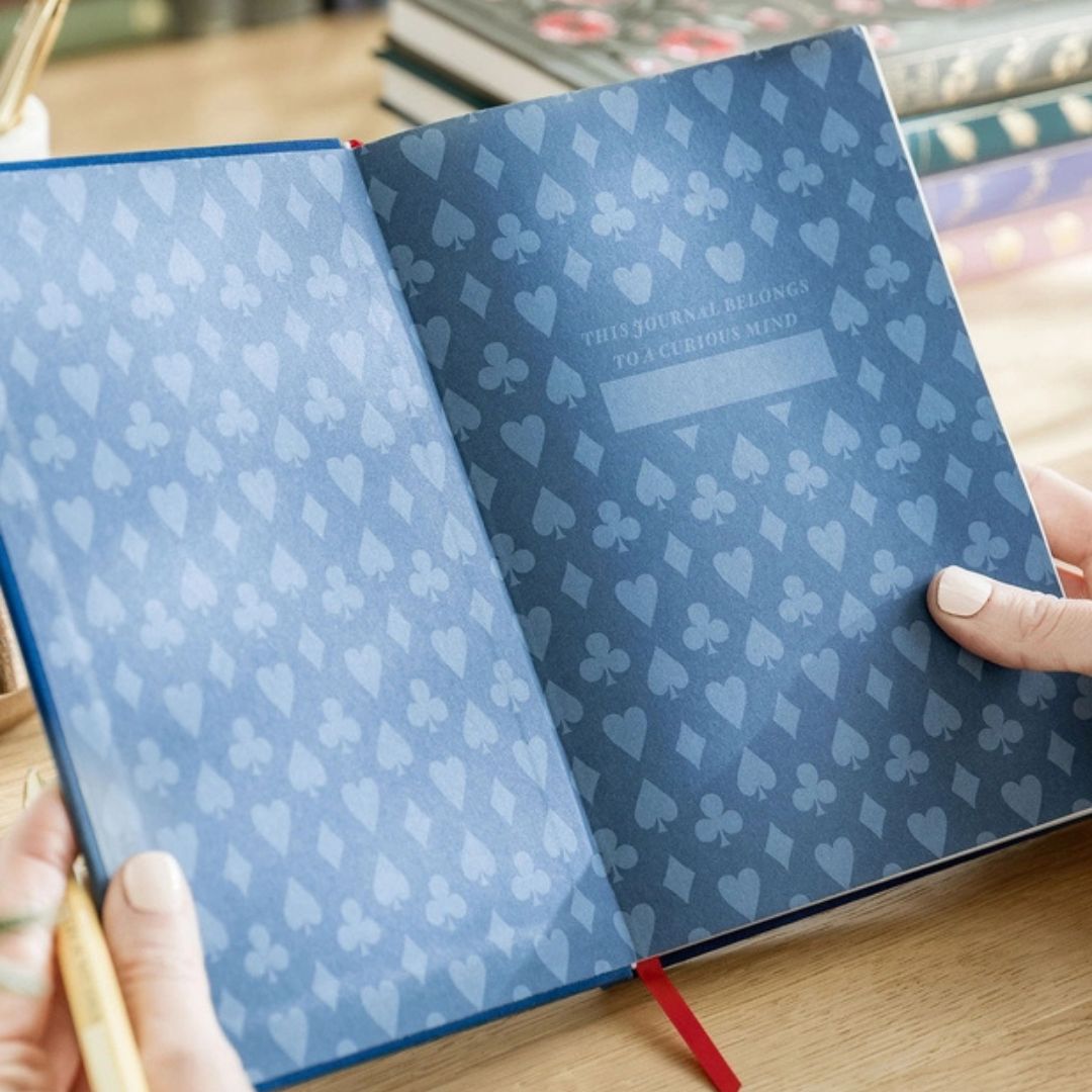 Alice's Adventures A5 Lined Journal - Portico Designs
