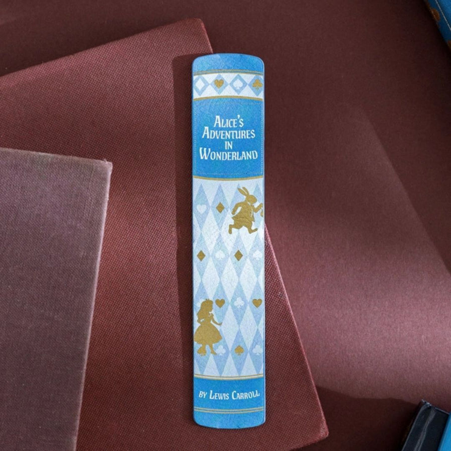 Alice's Adventures PU Bookmark - Portico Designs