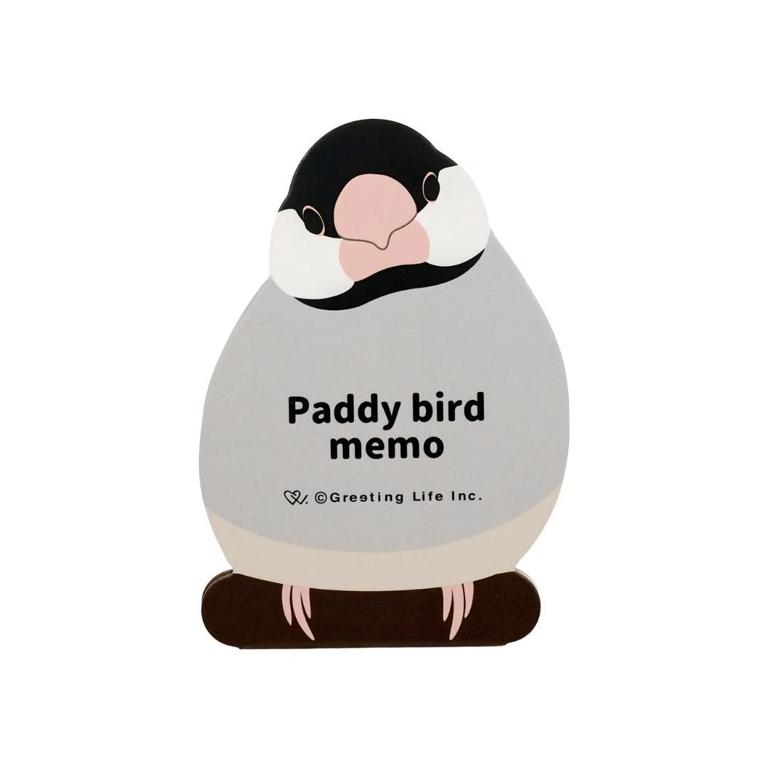 Animal Memo Pad - Java Sparrow - Greeting Life