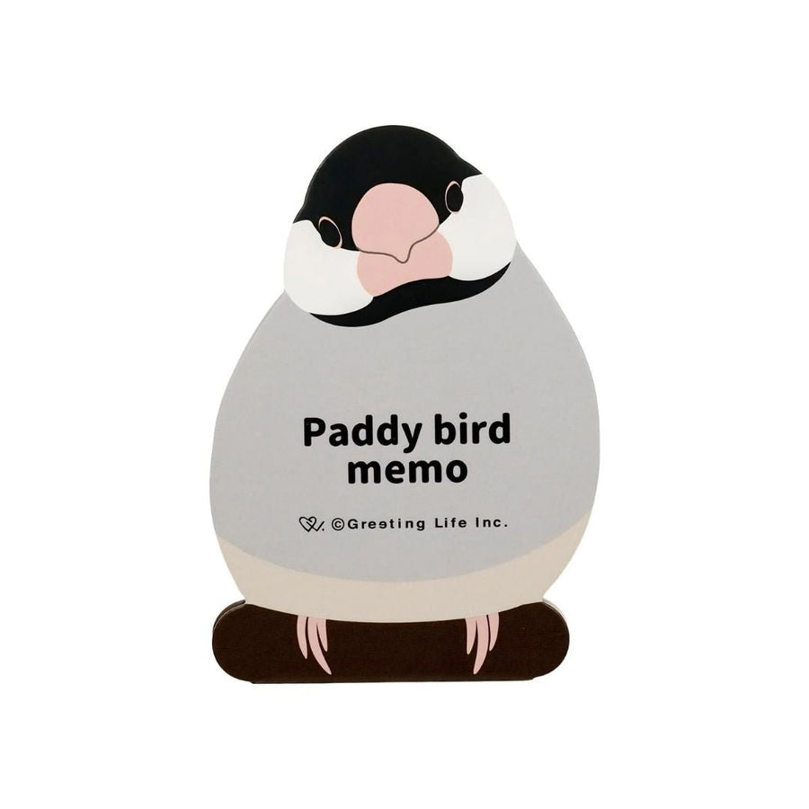 Animal Memo Pad - Java Sparrow - Greeting Life